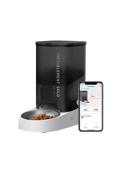 Fresh Element Solo Akıllı Besleme Ünitesi Gri Petkit Türkiye Garantili