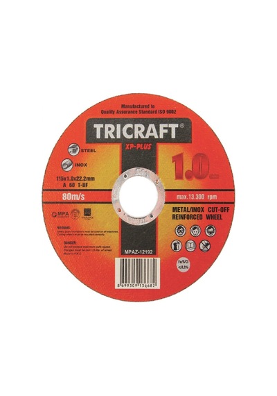 Trıcraft 3302 180 1.6 22 İnox Kesici Taş