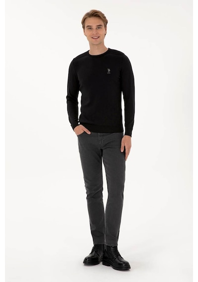 U.s. Polo Assn. Td01-bsk25 Siyah Erkek Kazak 2226959 Siyah