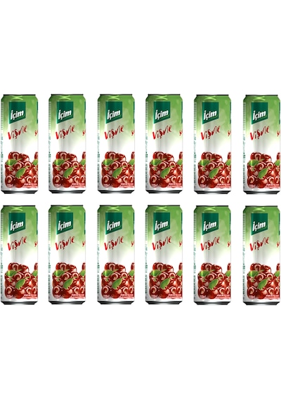 İçim Meyve Suyu Vişne 330 Ml X 12 Adet