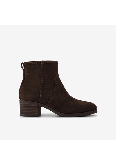 10023533 Choc Bwn Bot Kadın 10023533 Toms Delılah Heeled Boot