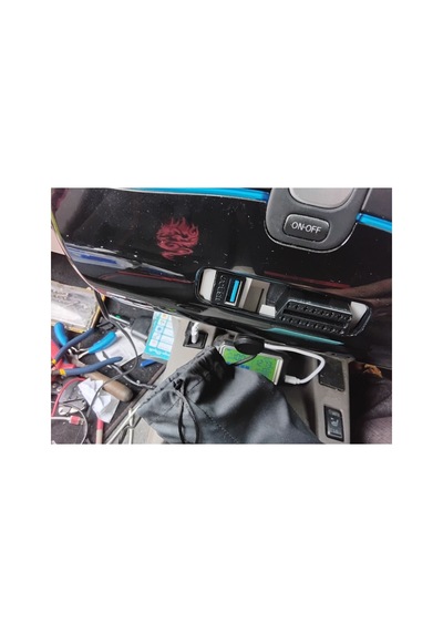 2011-2017nissan Leaf Obd2 Braketi / Usb Soket Tutucu