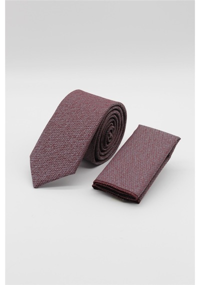 İmza Bordo Desenli 6 Cm Kravat 1090255114