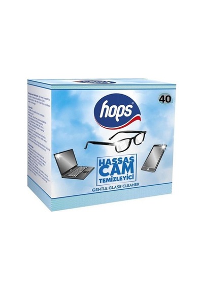Hops Gözlük Camı Temizleme Mendili 40'lı