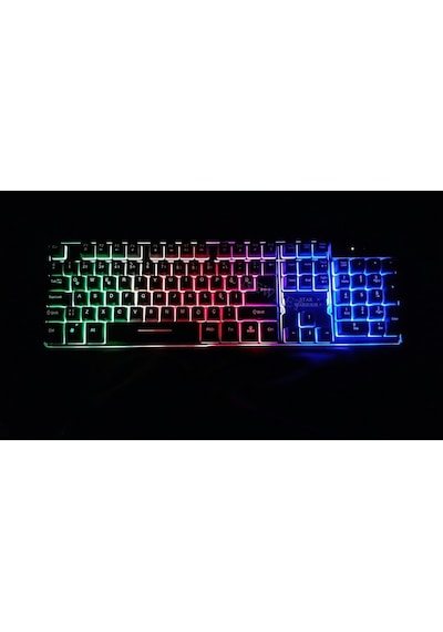 K9 Rgb Led Işıklı Oyuncu Klavyesi Gaming Klavye Switch Rainbow
