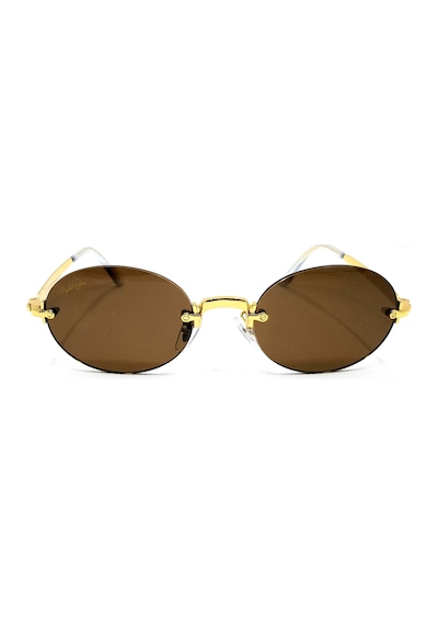 Morlin Bron Mb 3929 001/83 54-21-145 Kadın Güneş Gözlüğü Gold