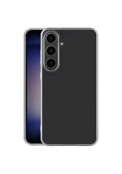 Samsung Galaxy Uyumlu S26 Fe Lüx Şeffaf Silikon - Şeffaf