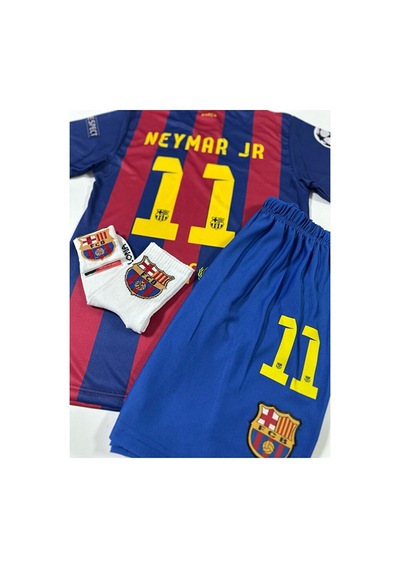 Barcelona 2015 Şampiyonlar Ligi Finali Neymar Jr. Nostalji Çocuk Çok Renkli