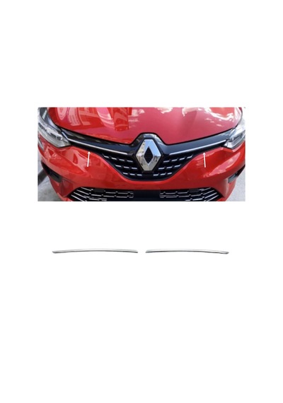 Renault Clio 5 Hb Krom Ön Panjur 2 Prç. 2019 Ve Üzeri P.çelik