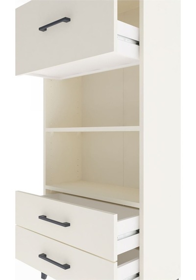 Arges Dolap 2 Raflı 3 Çekmeceli 60x30x134 Aytaşı-aytaşı Aytaşı