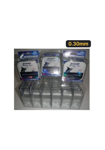 Marlon Fishing Line 300mt Beyaz Misina 0.30mm