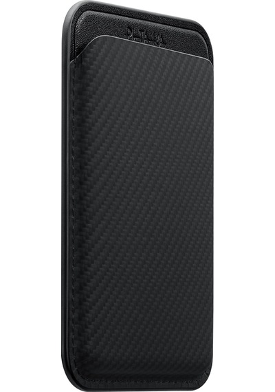 Pitaka Magnetic Woven Serisi Aramid Fiber Magnetik Kartlık Siyah