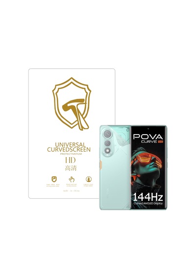 Tecno Pova Curve 5g İle Uyumlu Full Tpu Nano Arka Ekran Koruma Filmi - Ekm102