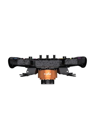 Pxn Gt One Gt Tipi Yarış Direksiyon Simidi - 300mm, Karbon Fiber Manyetik Vitesler, Çift Debriyaj, Rgb Led, Simhub Uyumlu