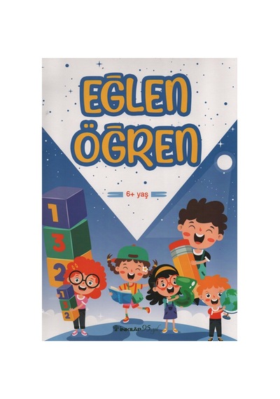 6+ Yaş Çocuklar İçin Eğken Öğren Aktivite Kitabı