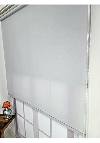 Bbb Çift Mekanizmalı Tül Ve Stor Perde Tsy1002 Gri