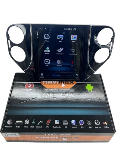 Ww Tiguan 2012-2016 Navimex Samsung İşlemcili Fanlı Profesyonel Tesla Oem Multimedia