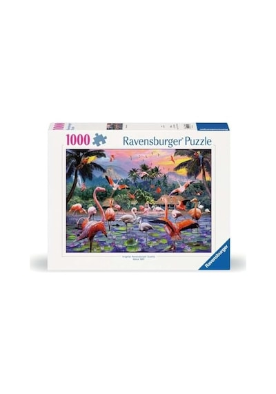 1000 Parçalı Puzzle Flamingolar