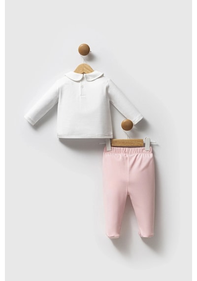 U.S. Polo Assn. U.s.polo Assn Kız Bebek 2li Takım - Beyaz Beyaz