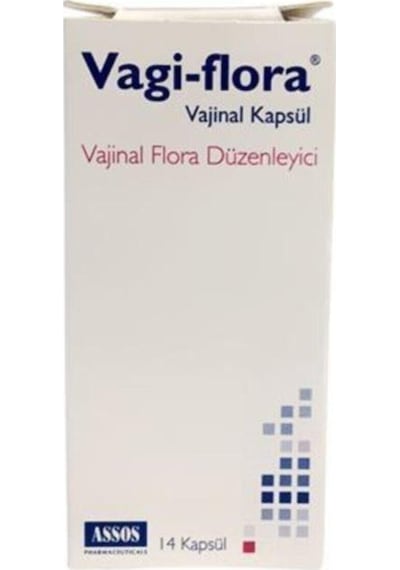 Assos Vagi Flora Vajinal Flora Için 14 Kapsül