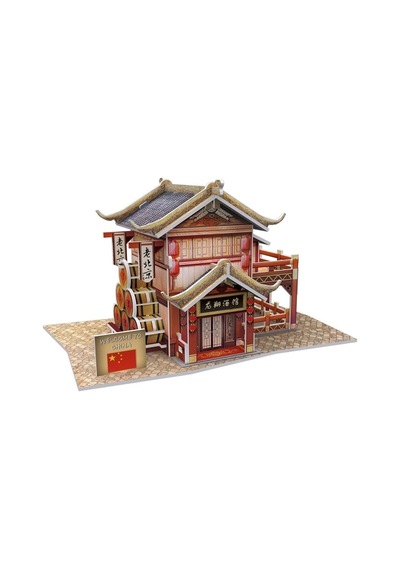 Cubic Fun 3D 29 Parça Puzzle Çin Tavernası 3131H