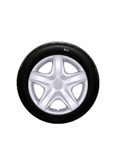 Fiat Uyumlu 13 Inc Kırılmaz Sks Jant Kapağı 1 Takım 4 Adet No:101