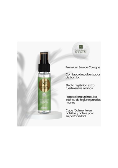 Green Tea Green Tea Kolonyası 60 Ml Sprey Green Tea Cep Boy Seyahat %80 Alkollü