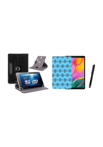 Vestel V Tab 9.7 Pro Uyumlu Set Universal Tablet Kılıfı Nano Ekran Koruyucu+kalem