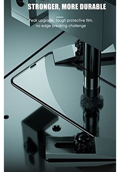 Glass Serisi 11 Pro 5g Tam  Kaplayan Cam  Yüksek Teknoloji İle Güçlendirilmiş Temperli Şeffaf Toz Parmak Izi