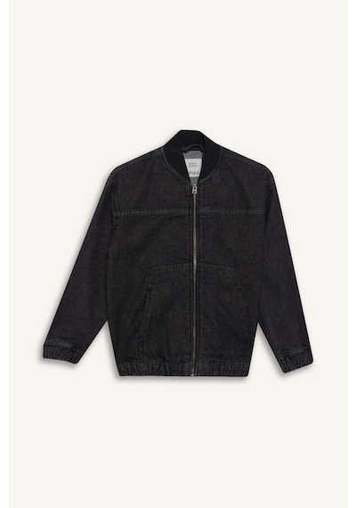DeFacto Erkek Çocuk Kolej Yaka Bomber Jean Ceket D6538A825SPNM36 DeFacto Erkek Çocuk Kolej Yaka Bomber Jean Ceket D6538A825SPNM36