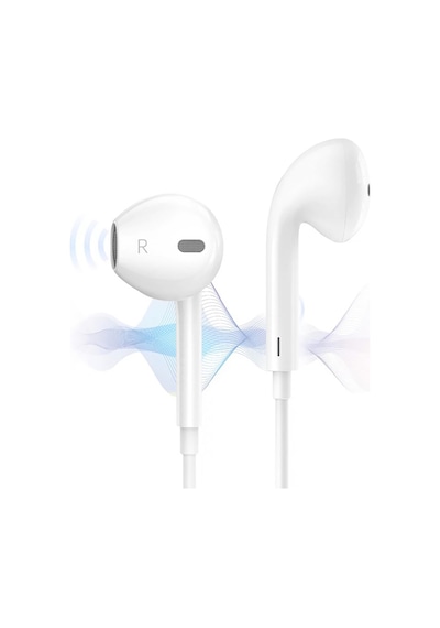 Micflip J01 3d Stereo Ses Destekli Type-c Kulakiçi Kulaklık Beyaz