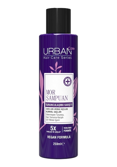 Turunculaşma Karşıtı Mor Saç Bakım Şampuanı-250 Ml-sülfatlı