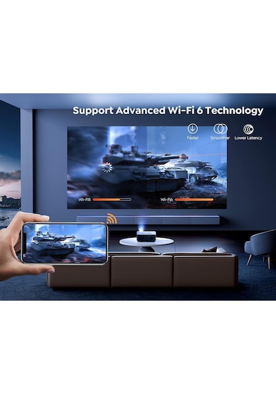 Yaber Ace K1 650 Ansı Ev Sineması Film Projektörü