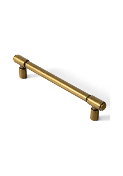 Goo-ki 2231gt-160 Retro Antik Pirinç Dolap Kulp Seti 6 Adet 160 Mm Ahşap - Altın