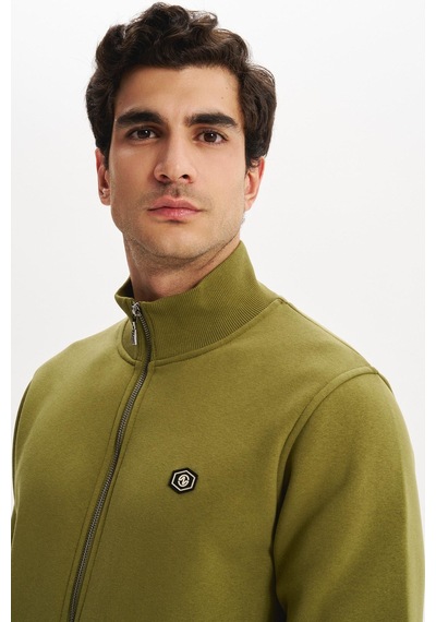 Ar-ma Erkek Örme Sweatshirt Regular Fit 3 İplik Basic Dik Yaka Tam Fermuarlı Cepli %70 Pamuk %30 Polyester K30324650702 Haki-h5 Haki Ar-ma Erkek Örme Sweatshirt Regular Fit 3 İplik Basic Dik Yaka Tam Fermuarlı Cepli %70 Pamuk %30 Polyester K30324650702 Haki-h5 Haki