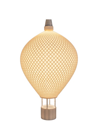 Fibrika Store Auraballoon Modern Abajur Abajur Ve Dekoratif Gece Lambası Beyaz