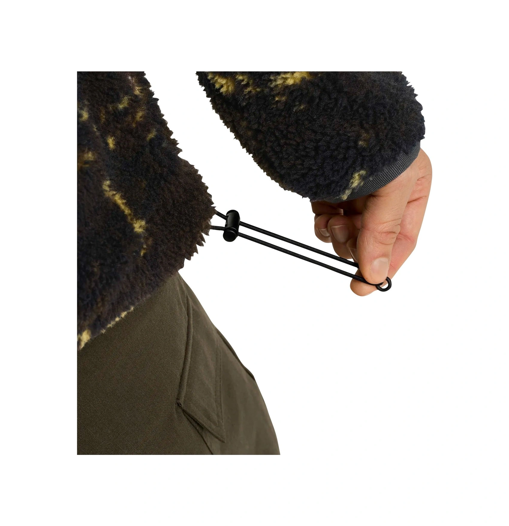Jack Wolfskın Jack Wolfskin Stone Lite Aop Erkek Siyah Outdoor Ceketi T0322 Siyah