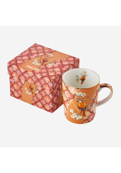 Chiara Alessi Turuncu Porselen Kupa 330 Ml