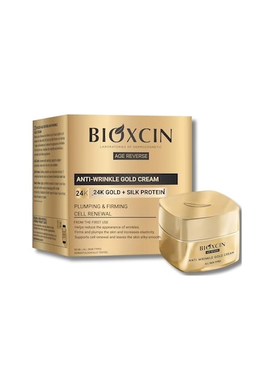 Age Reverse Kırışıklık Karşıtı Altın Krem 50 Ml 24k Altın, İpek Proteini, Pantenol Ve Zeytinyağı İçer