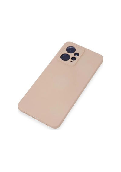 Csmtex 9 Newface Xiaomi Redmi Note 12 4g Kılıf Nano İçi Kadife Silikon - Pudra