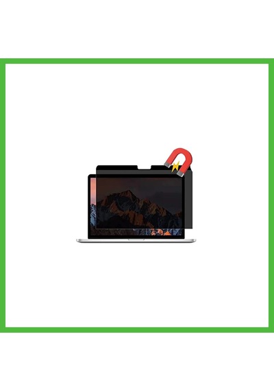 Vaveni Apple Uyumlu Macbook Air 13.3 Apple Uyumlu Macbook Manyetik Hayalet Ekran Koruyucu - Siyah Arz