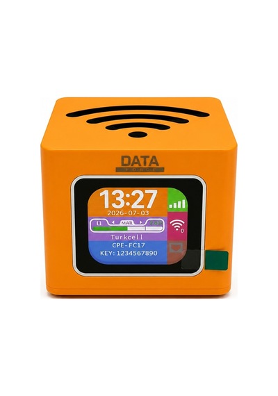 Dataforce Q51 4g Lte Wifi6 3000 Mah Taşınabilir Küp Router