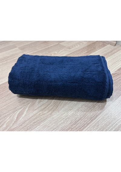 Banyo Havlusu %100 Pamuk 70 140 Koyu Mavi