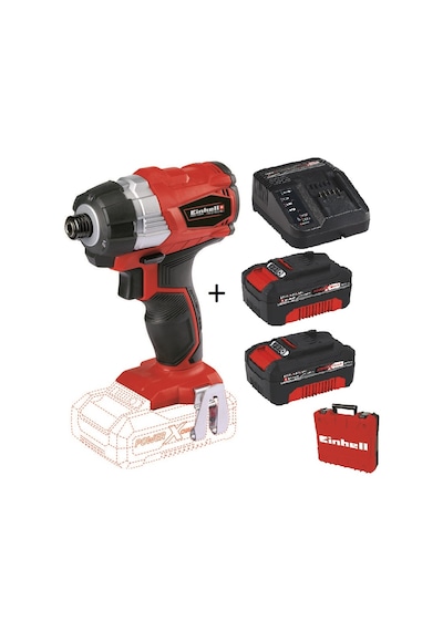 Einhell TE-CI 18 Li Brushless Darbeli Vidalama + 2 x 4 Ah Starter Kit + Çanta