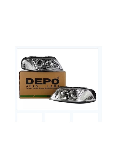 Vw Passat Yıl 2001-2005 Arası Depo Sol Far 3b0941015an