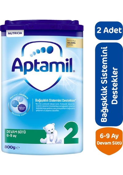 Aptamil 2 Bebek Sütü 800 G 2 Adet