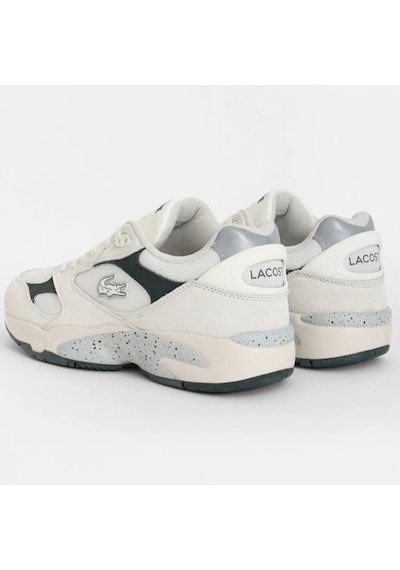 Lacoste Storm 96 Lo Vintage Hakiki Deri Erkek Beyaz Sneaker Beyaz