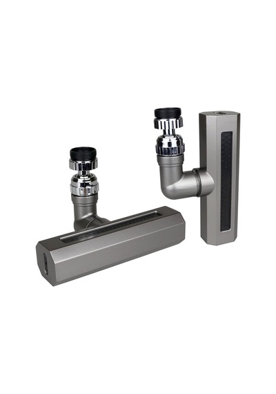 Siyah Geniş 360 Derece Dönebilenoynar Başlık - 4 Mod Perlatör Şelale Musluk Ucu Ktx-3288 4741