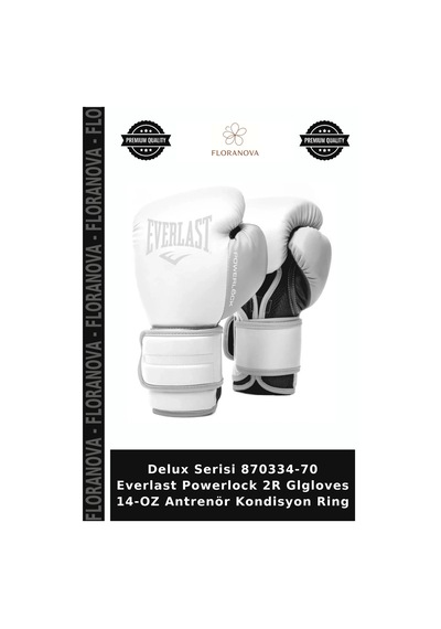 Delux Serisi 870334-70 Everlast Powerlock 2r Glgloves 14-oz Antrenör Kondisyon Ring Çok Renkli