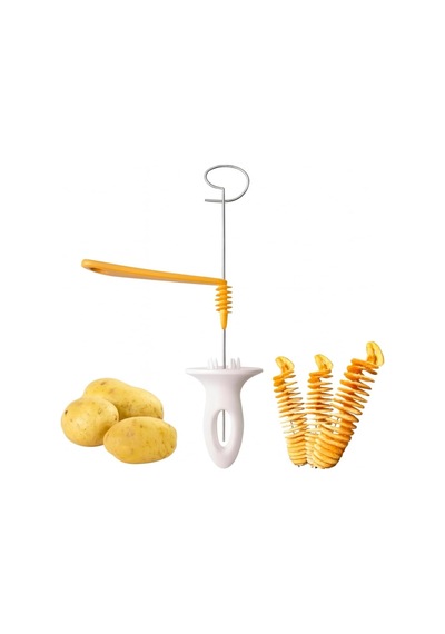 Spiral Patates Kesici, Evde Pratik Spiral Patates Cips Yapma Aparatı Diğer